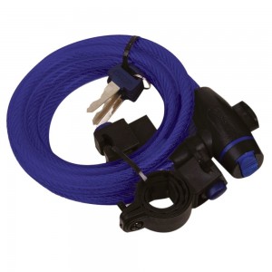 Cablu Oxford  Antifurt 1.8M X 12mm - Blue