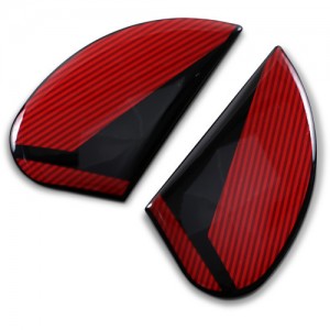 Placi laterale casca Icon Airform™ Black/Red