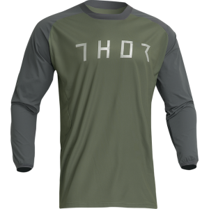 Tricou Thor Terrain Black/Green