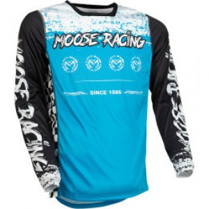 Tricou Moose Racing M1 Blue/Black