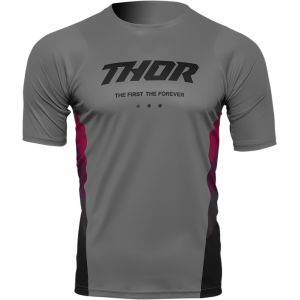 Tricou MTB Thor Assist React Gray/Purple