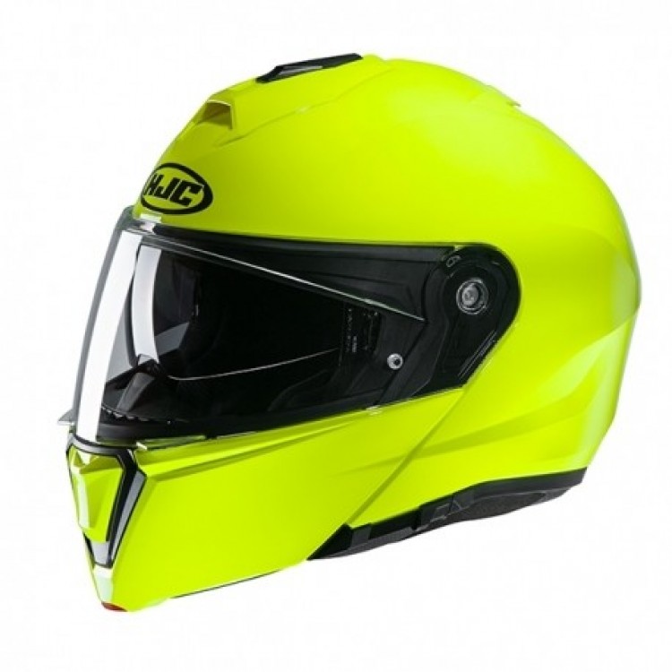 Casca HJC i90 Solid Fluo