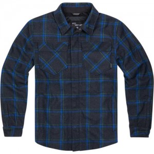 Geaca Textil Icon Upstate™ Riding Flannel Blue