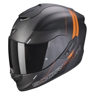 Casca Integrala Scorpion EXO 1400 Air Carbon Drik Matte Black/Orange